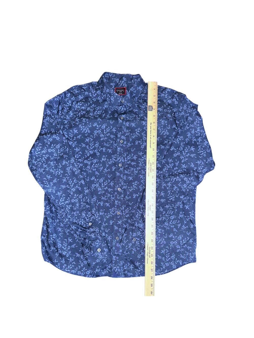 Untuckit Long Sleeve Floral Large Button Down Shirt Large - Picture 5 of 7